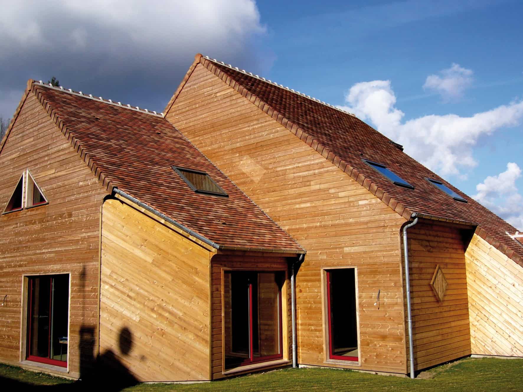 Edilians Clay Shingle Tile in Paysage Blend