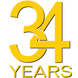 Northern Roof Tiles 34 year logo