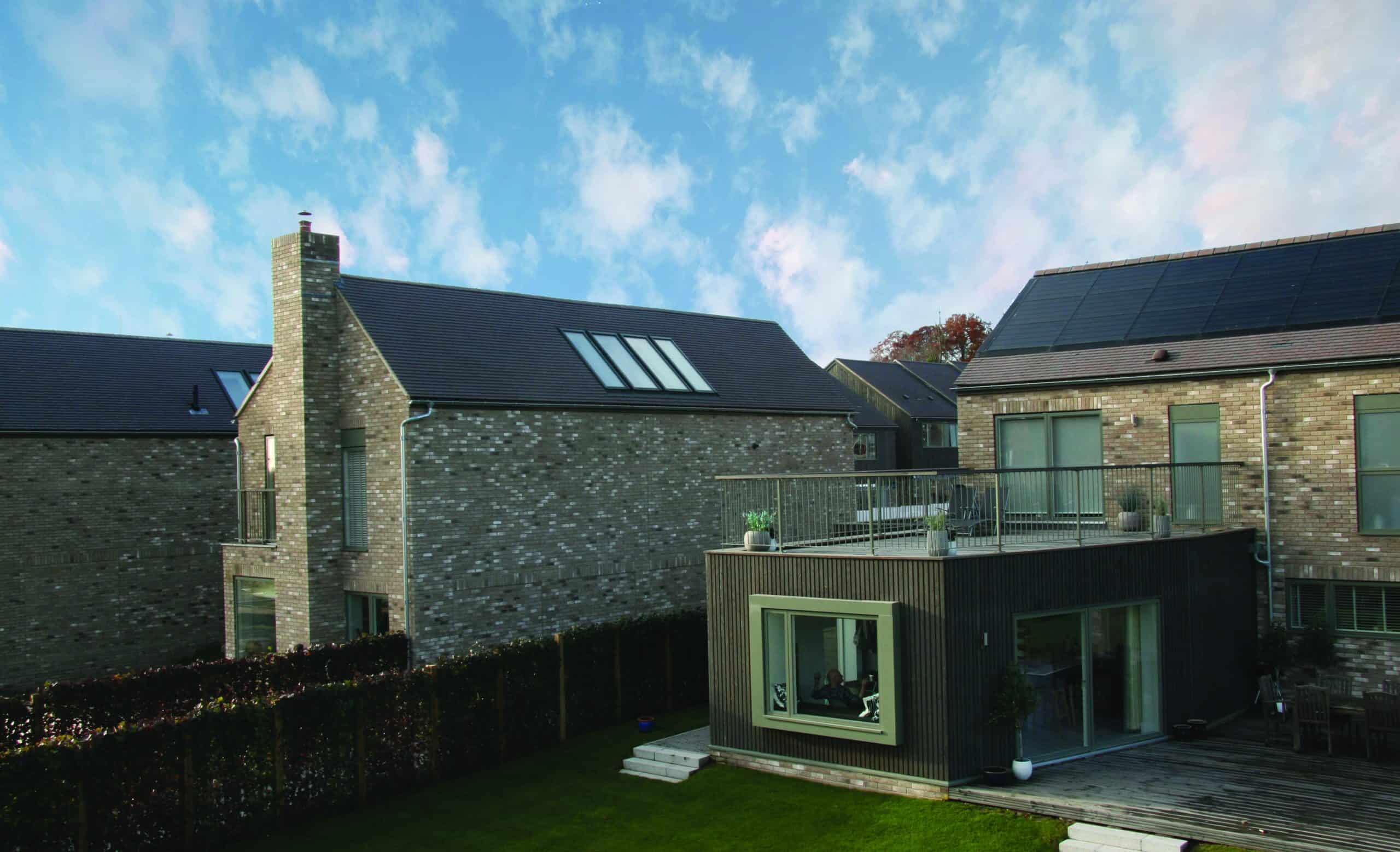 Rustic Dark Heather Clay Tile Roof