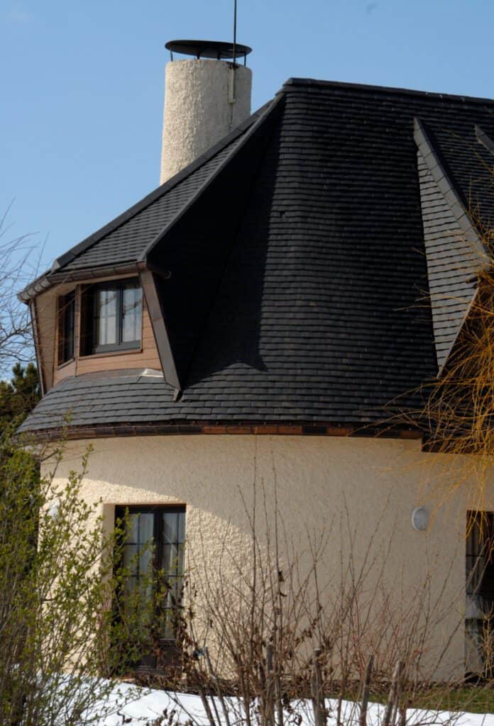 Huguenot Shingle Tile in Vieille Blend