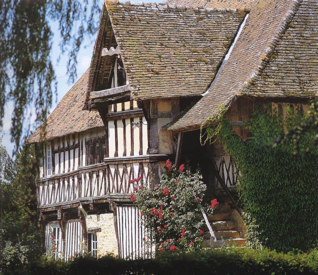 Very Old Clay Tile Roof