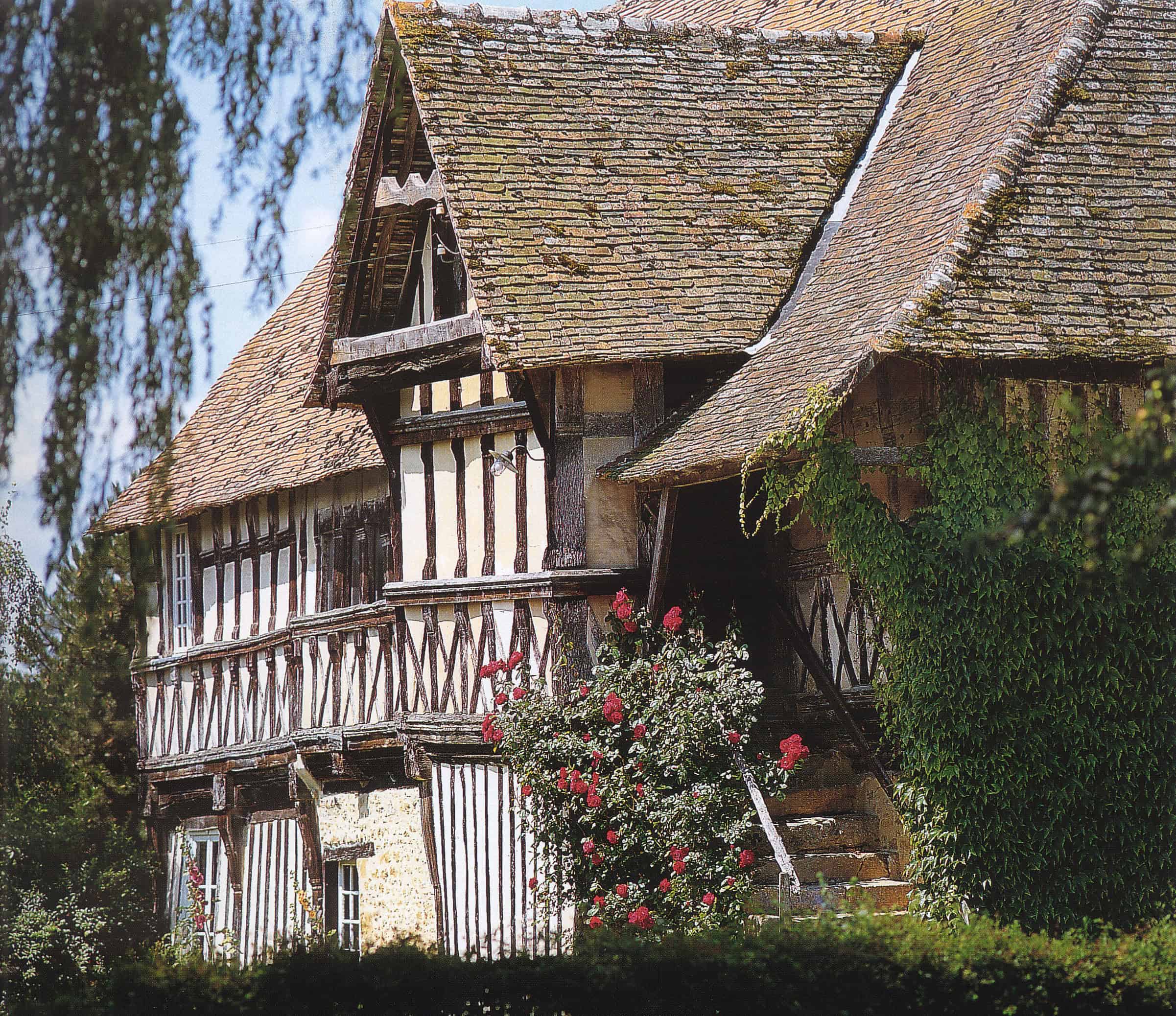 Very Old Clay Tile Roof