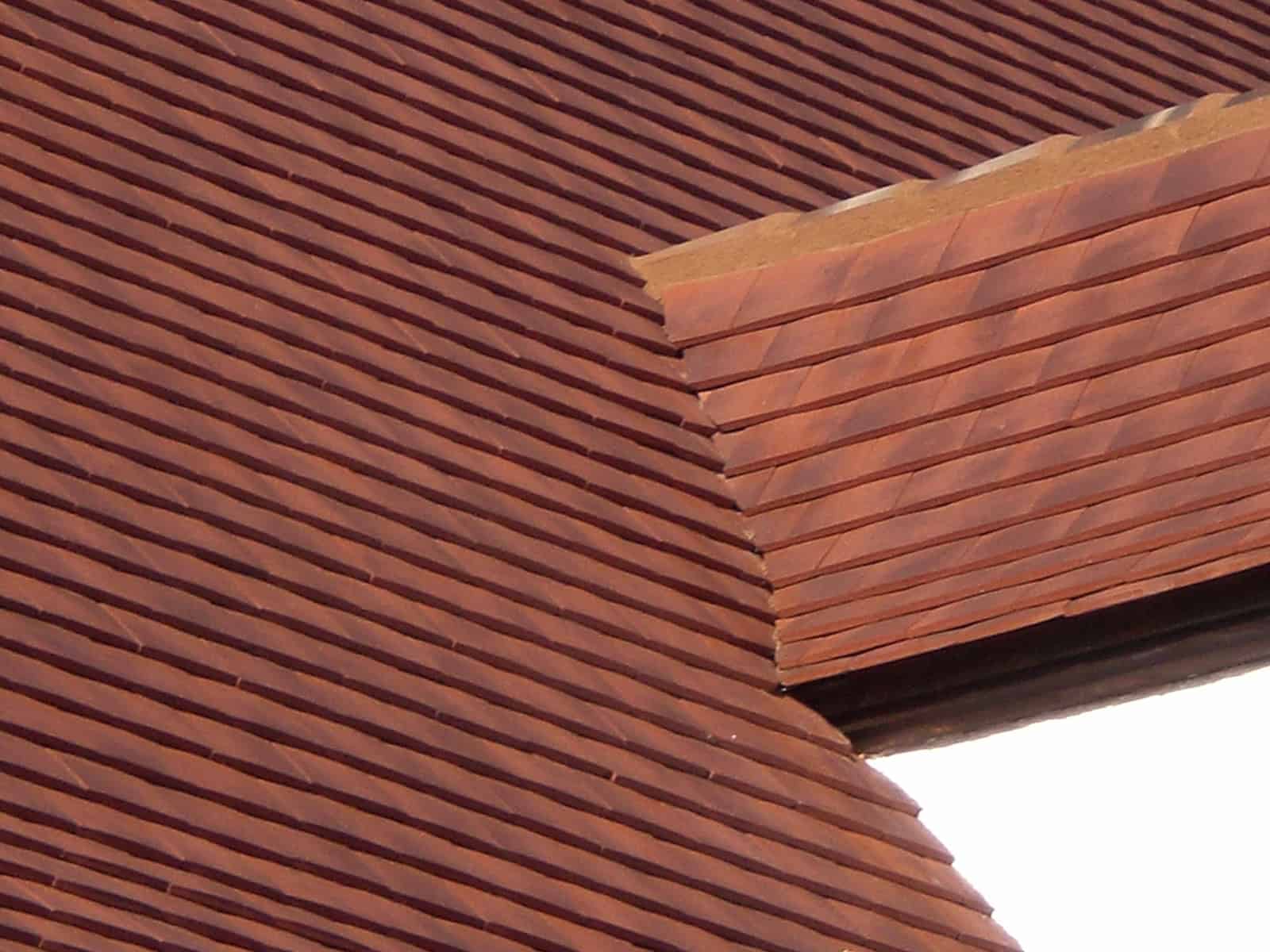 Edilians Clay Shingle Tile in Quercy Blend 3