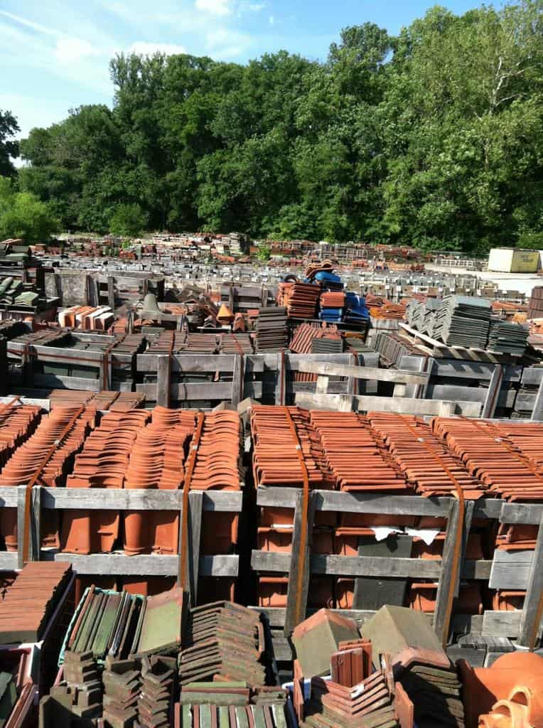 More clay tiles in the yard Northern Roof Tiles
