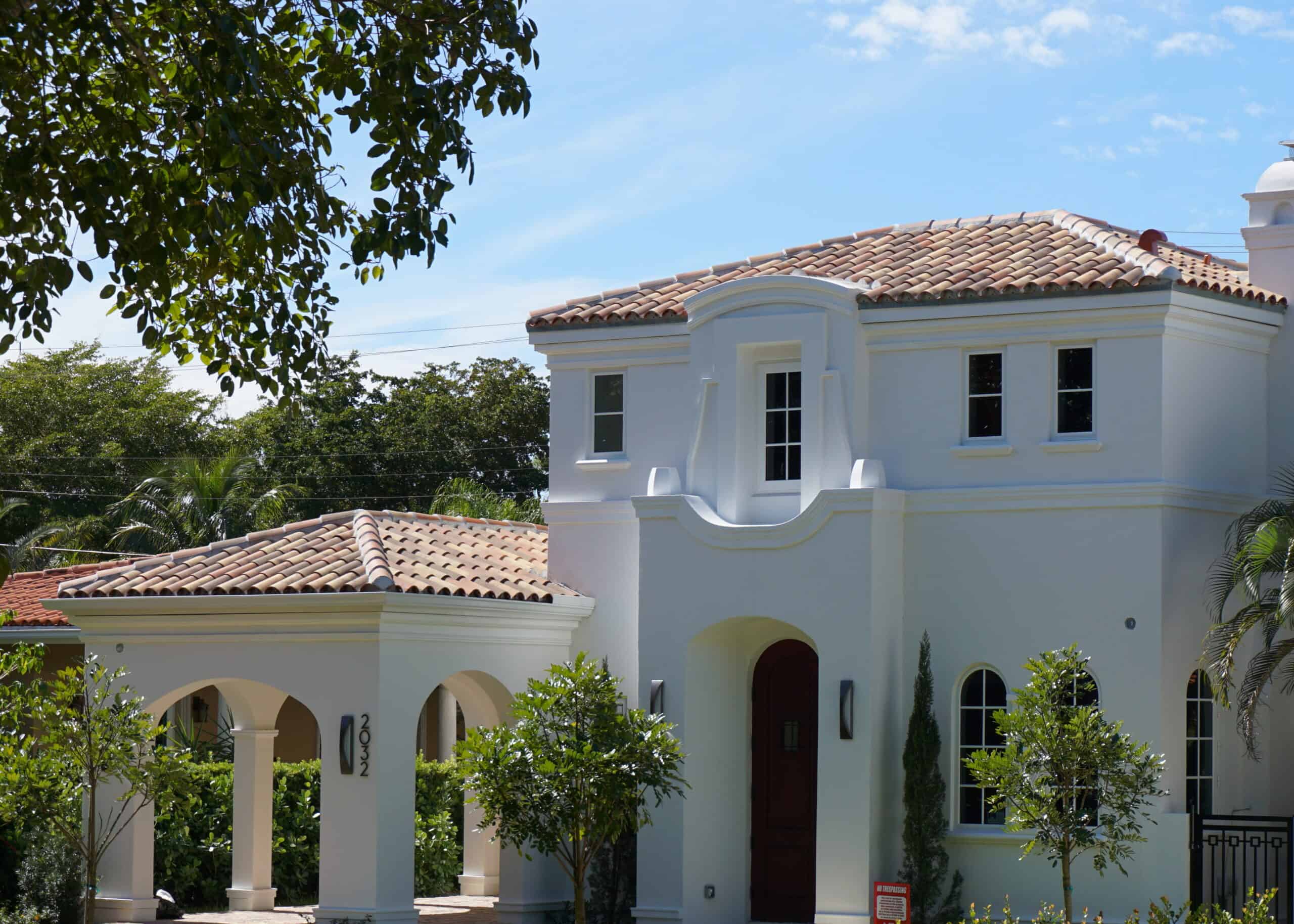 Mediterranean Roof with Verea Mission Pan & Cover Tiles
